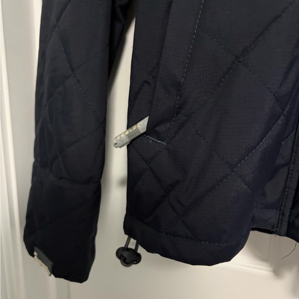 BNWT SUPERDRY ORIGINAL WINDCHEATER JAPAN JACKET QUILTED HOODED NAVY BLUE MED (M) - Picture 3 of 16